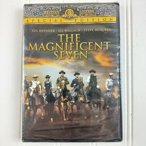 THE MAGNIFICENT SEVEN DVD Movie NEW SEALED Steve McQueen Charles Bronson Western